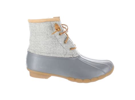 Sperry Top Sider Womens Saltwater Dark Grey Snow Boots Size 6.5 (1546125) | eBay