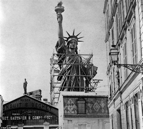 Arvind's: Statue of Liberty under construction