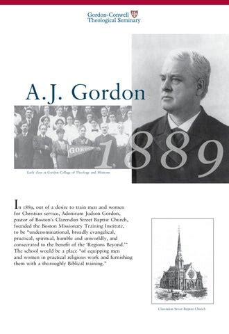 History of Gordon-Conwell by Gordon-Conwell Theological Seminary - Issuu