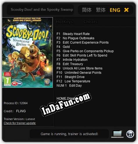 Scooby-Doo! and the Spooky Swamp: Trainer +13 [v1.6] » Free Download PC ...