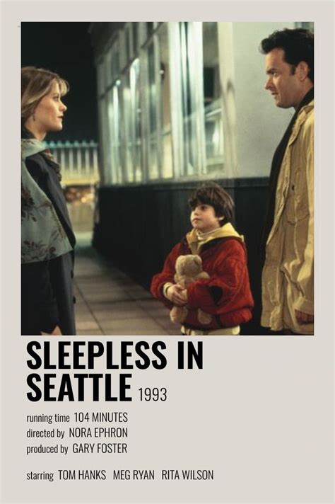 MOVIE POSTER | Sleepless in seattle, Movie posters minimalist, Romance movie poster