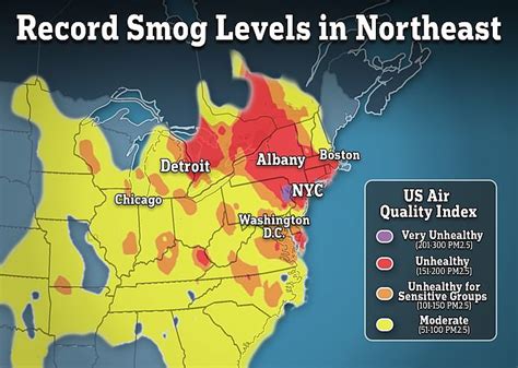 Breathing in smog from Canadian wildfires is 'like smoking 22 cigarettes' - Internewscast Journal