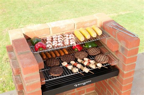 BKB403 BBQ Kit with stainless steel Cooking Grill, Warming Rack, Cover ...