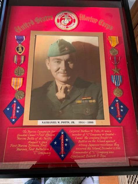 WWII USMC Guadalcanal medal display - MEDALS & DECORATIONS - U.S. Militaria Forum