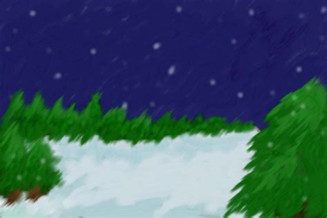 Tundra ← a landscape Speedpaint drawing by TitusXarts - Queeky - draw & paint