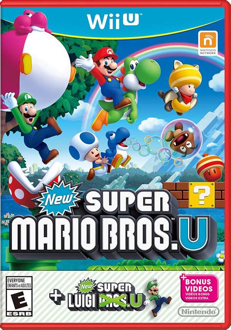 Amazon.com: New Super Mario Bros. U + New Super Luigi U - Wii U ...