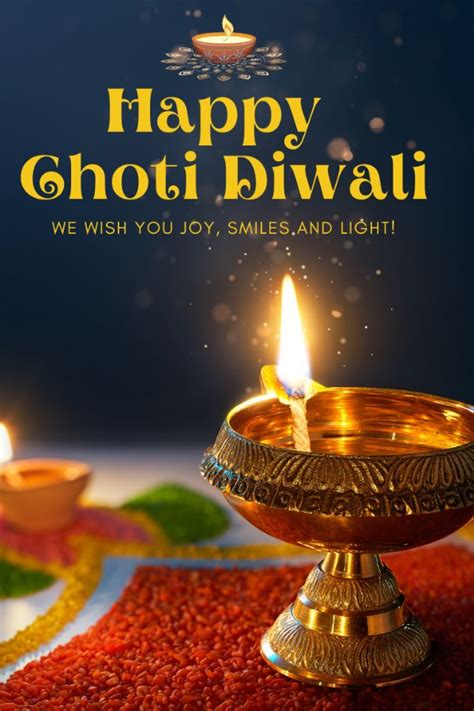 Chhoti Diwali 2024 wishes and messages in English and Hindi | Happy Chhoti Diwali images ...