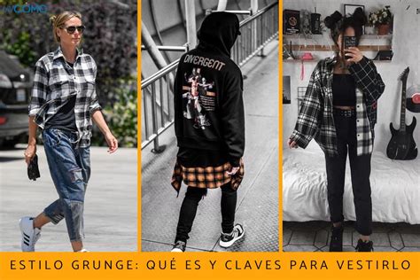 Estilo grunge: qué es y claves para vestirlo - ¡Descubre las características de este tipo de moda!