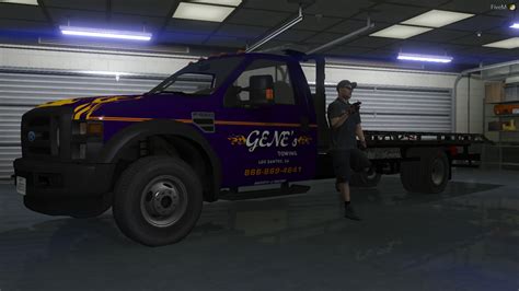 [NON ELS] 2008 Ford F550 Flatbed Tow Truck - GTA5-Mods.com