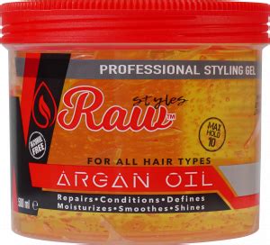 Raw Styling Gel Argan 500ml - Janson Beauty