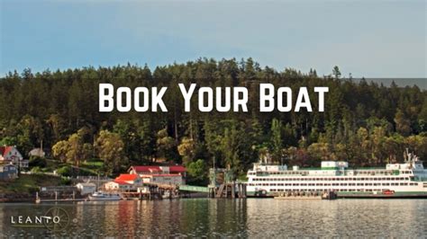 Book your boat: Washington State Ferry to Orcas Island - LEANTO