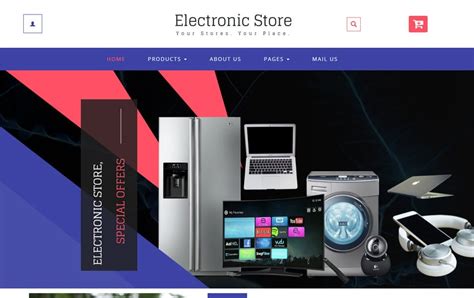 50+ Free Responsive HTML5 E-commerce Website Templates