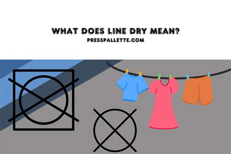 What Does Line Dry Mean? Line Drying Demystified!