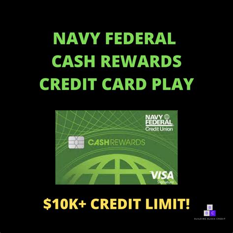 Navy Federal Play: $10k+ cash rewards credit card hack