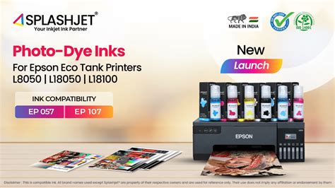 Introducing Photo Dye Inks for Epson L8050 and L18050 Photo Printers