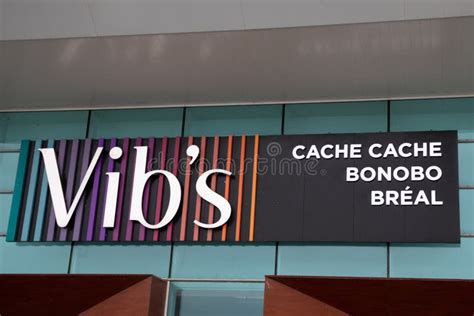 Vib S Cache Cache Bonobo Breal Brand Sign and Logo Text Front Facade Shop Entrance Fo Editorial ...