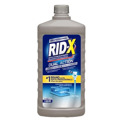 Rid-X 24-fl oz Septic Cleaner in the Septic Cleaners department at Lowes.com