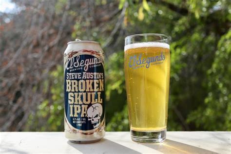 Steve Austin's Broken Skull IPA - El Segundo Brewing Company