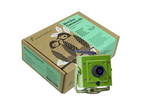 WiFi Bird Feeder Camera Bundle | Green Feathers