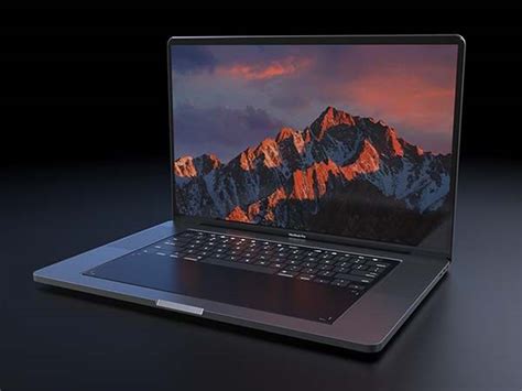 The Concept MacBook Pro 2018 Boasts a Touch Bar Styled Keyboard | Gadgetsin