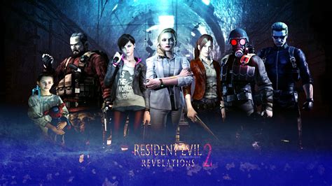 Resident Evil Revelations 2 Characters Wallpaper by AlbertWeskerG on ...