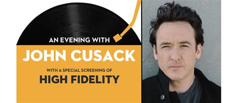 An Evening with John Cusack with a Special Screening of High Fidelity | Chandler Center for the Arts