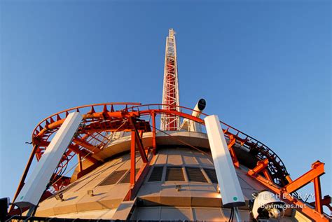 Photo: Roller coaster tracks at the top of the Stratosphere. Las Vegas ...