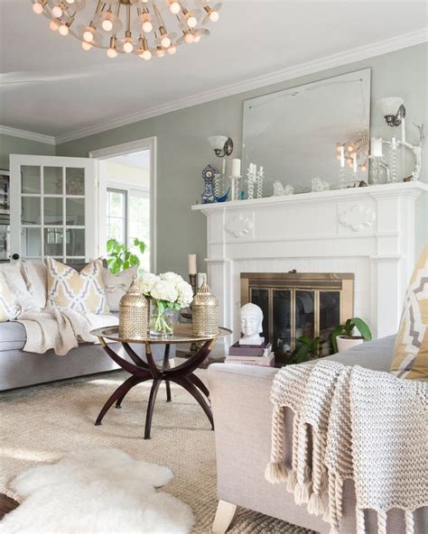 Sage green living room. | Neutral living room design, Cream living ...