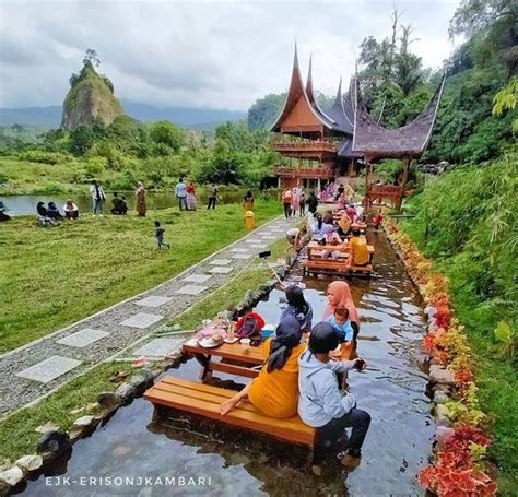 Tapian Rajo, Sensasi Kuliner di Tengah Sungai Tabiang Takuruang - Top ...