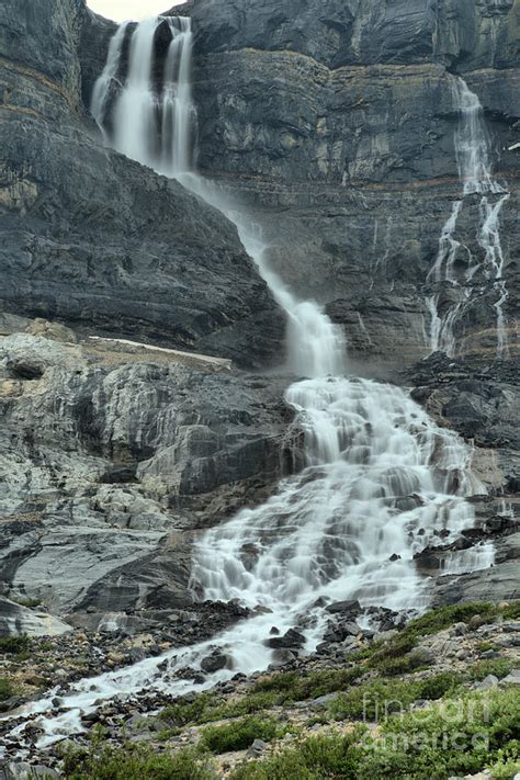 Bow Glacier Falls At Banff Photograph by Adam Jewell - Fine Art America