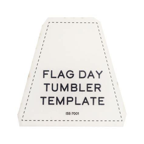 Flag Day Tumbler Template - ISE-7001 - Susan Ache – The Sewing House, Inc