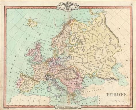 1850 Map Of Europe – Map Vector