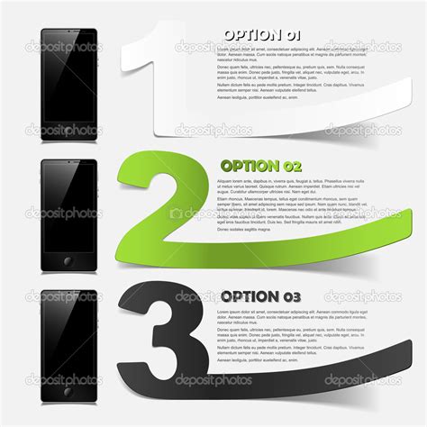 Phone concept: realistic design elements Stock Vector Image by ...