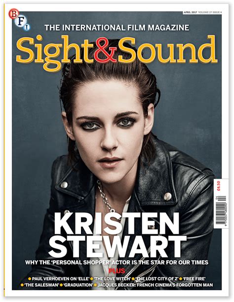 Download Kristen Stewart Sight And Sound Magazine Scan 1 947 - Sight And Sound Magazine 2018 PNG ...