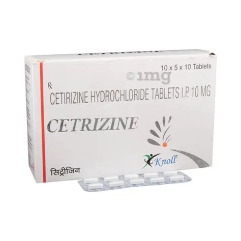 Cetirizine Tablet Uses, side effects, and Precautions