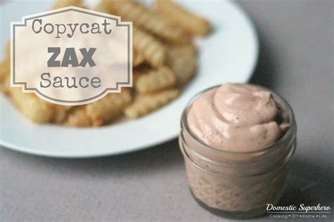 Copycat Zax Sauce Recipe (Zaxby's Sauce) • Domestic Superhero