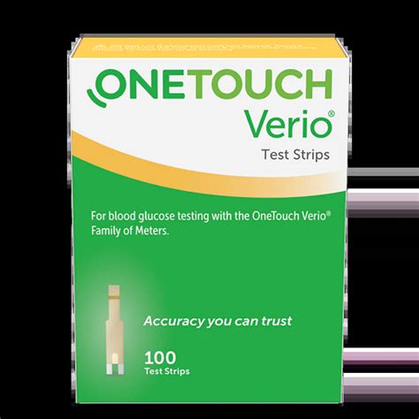 Sell OneTouch Verio 100 Count | Diabetics Trust