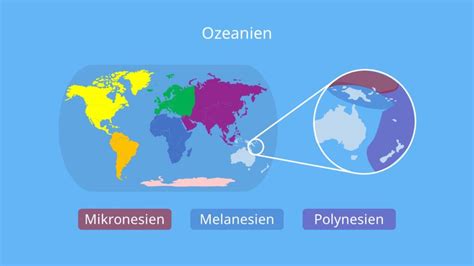 Ozeanien • Kontinent, Karte, Länder · [mit Video]