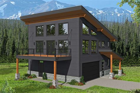 Modern Plan: 1,559 Square Feet, 3 Bedrooms, 2 Bathrooms - 940-00234