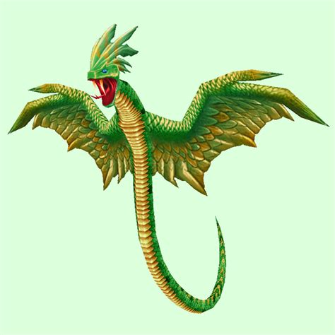 Classic Green Wind Serpent - Pet Look | Petopia - Hunter Pets in the World of Warcraft