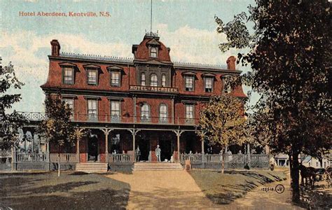 Kentville Nova Scotia Canada Hotel Aberdeen Exterior View Antique Postcard J68734 - Mary L ...