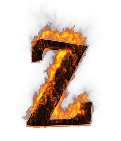 Fire alphabet 3d Rendering illustration. 24830285 PNG