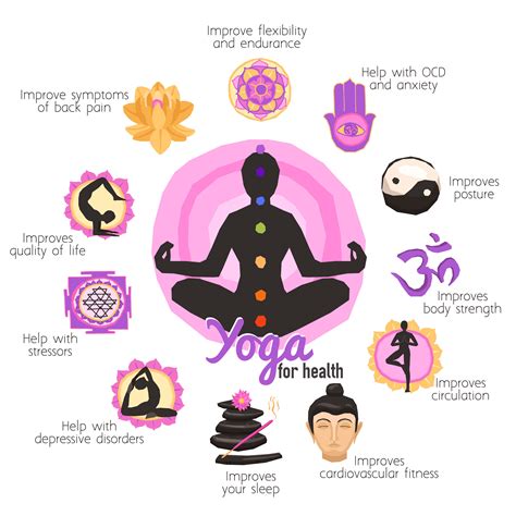 Yoga Infographics Set 469154 Vector Art at Vecteezy