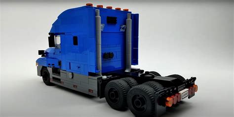 Fancy This Custom LEGO Freightliner Semi-Truck? Here's How You Can ...