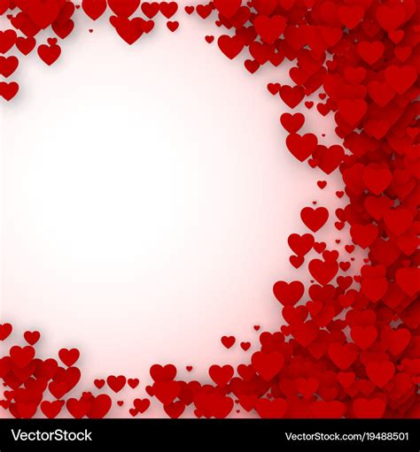 Valentines day card cover concept background Vector Image