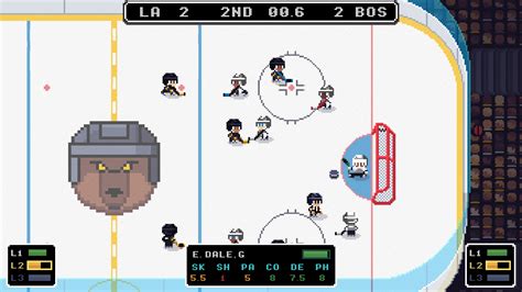 Ice League Hockey Update Adds Career Mode, Legendary Difficulty