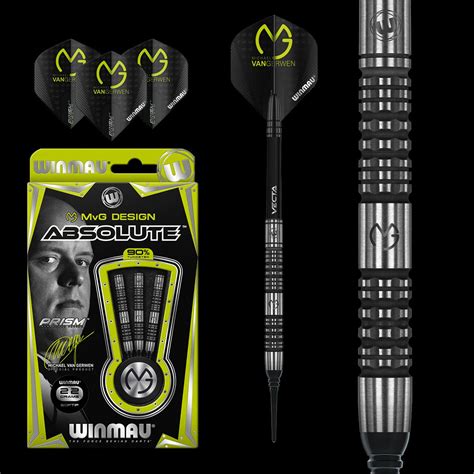 Winmau MVG Absolute Soft Tip Darts - 22g (20g barrels only) - Break For ...