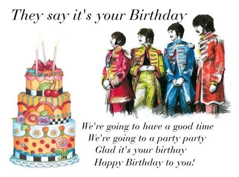 "The Beatles Sing Happy Birthday To You" by sjlew liked on Polyvore featuring art | Happy ...