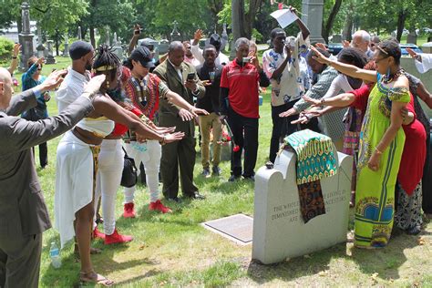 African Burial Ground dedication ceremony at Historic St. Agnes ...