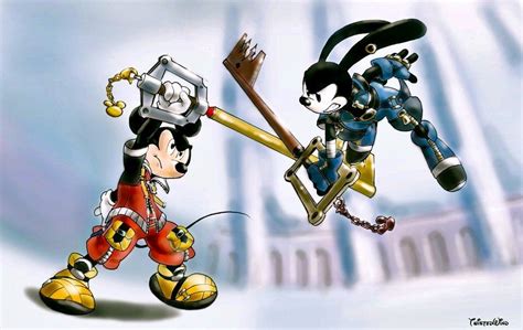 Mickey Mouse Kingdom Hearts Fighting